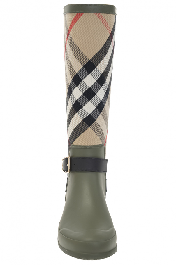 Burberry wellington hot sale rain boots